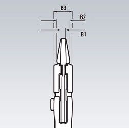 Клещи переставные-гаечный ключ, 125 мм, KNIPEX KN-8603125