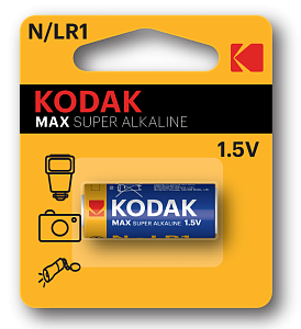 Батарейки Kodak LR1-1BL /N MAX SUPER Alkaline [KN-1] (12/72/27648)