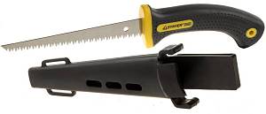 STAYER Profi 160 мм выкружная мини-ножовка по гипсокартону в ножнах, 2-15170