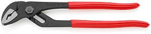 Клещи переставные с гребенчатым шарниром, зев 34 мм, длина 250 мм, фосфатированные, обливные ручки, SB KNIPEX