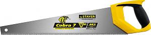 STAYER 7 TPI, 500мм, ножовка универсальная COBRA-7 GX700 15135-50