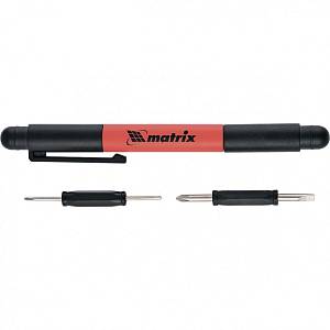Ручка-отвертка с комбинированными битами для точных работ, PH0, PH000 SL 1.5, SL3 CrV Matrix