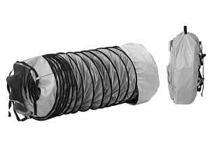 Комплект: рукав гибкий из ПВХ (O350 мм, длина 6 м), сумка и фиксирующий ремень для теплогенераторов 02AC563