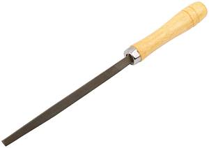 Напильник, деревянная ручка, трехгранный 150 мм KУРС