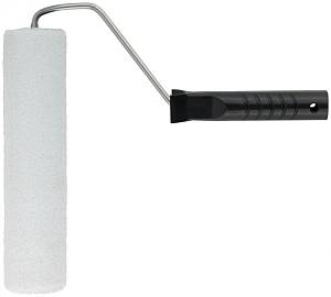 Валик велюровый с ручкой 250 мм KУРС