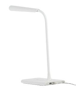 Настольный светильник ЭРА NLED-474-10W-W светодиодный белый