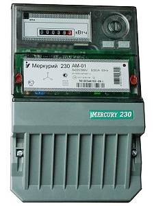Счетчик электроэнергии Меркурий 230 АМ-01 5(60)А, 3-х фазный, 1 тариф